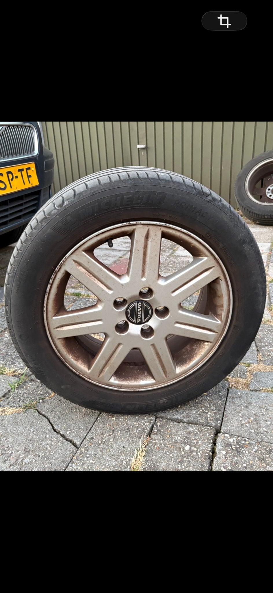 Set 16 inch Volvo velgen met goede banden 205/55/R16, Auto-onderdelen, Banden en Velgen, Ophalen, Gebruikt, 16 inch, Banden en Velgen