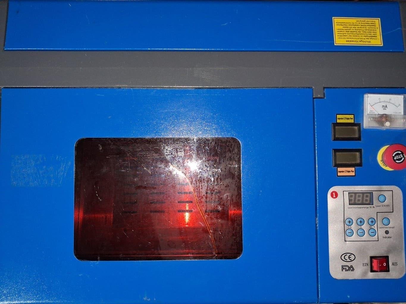 40W CO2 625mm Laser graveermachine met waterkoeling, Ophalen, Gebruikt