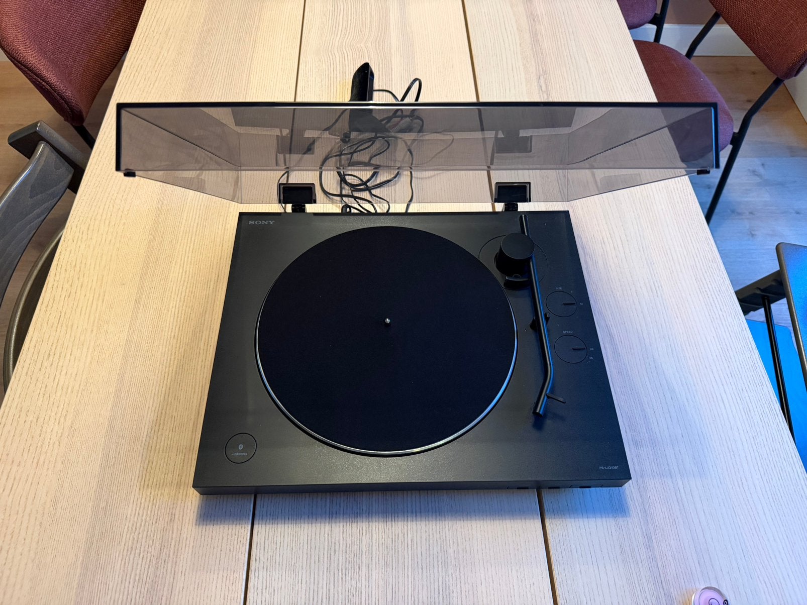 Sony PS-LX310BT, Ophalen, Automatisch, Zo goed als nieuw, Platenspeler