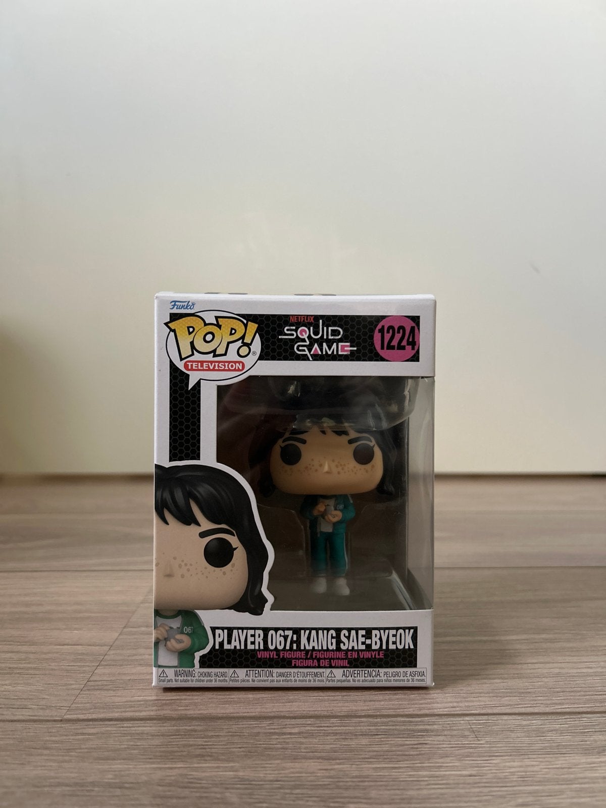 Funko Pop! Squid Game Player 067: Kang Sae-Byeok, Ophalen of Verzenden, Nieuw