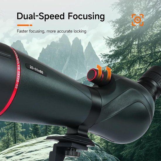 Spotting Scope – Verrekijker – Spotting Scope Vogelspotting, Corvance B.V., Verzenden, Nieuw, Corvancebol@gmail.com