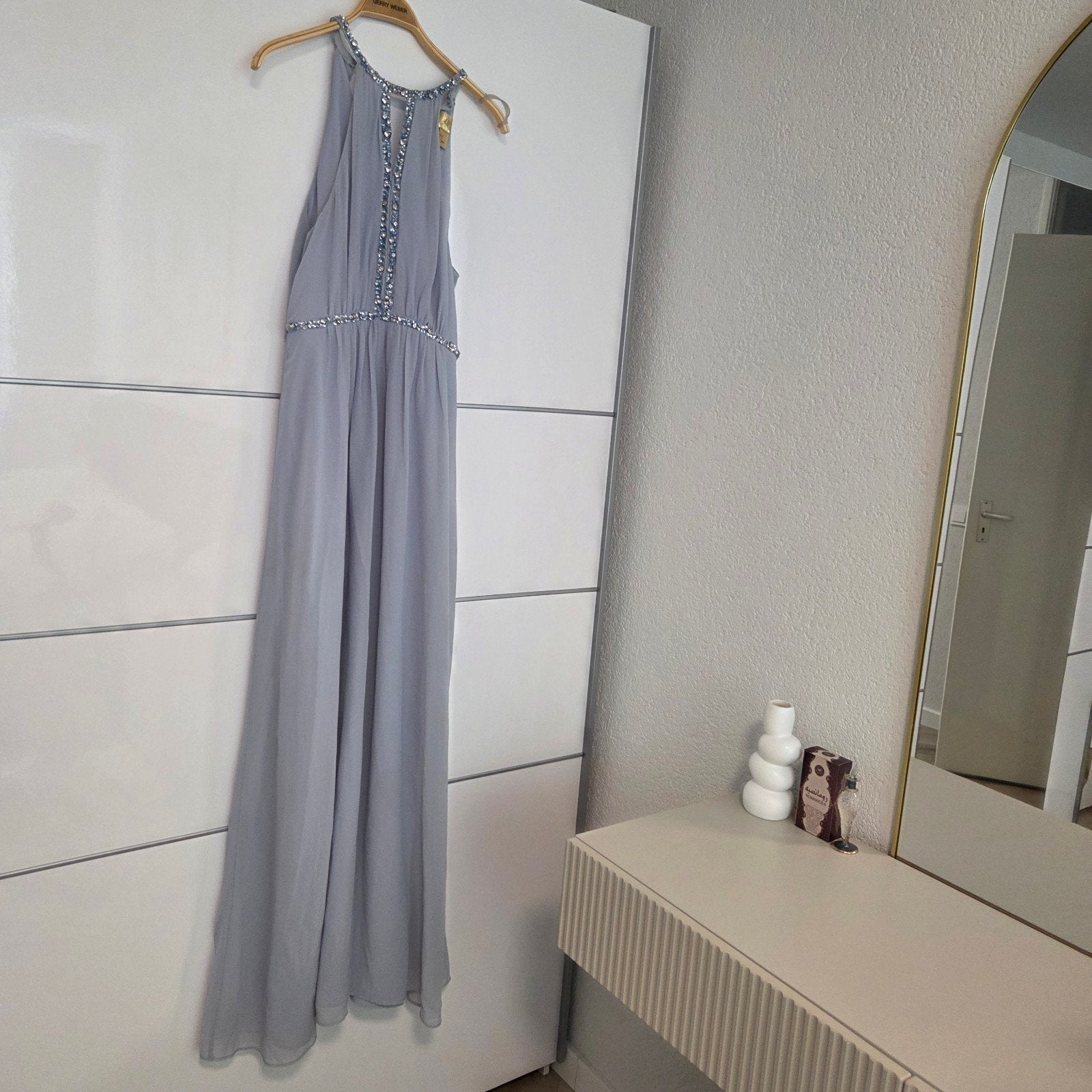 Mooie H&M gelegenheidsjurk met kralen, maat 38, Kleding | Dames, Gelegenheidskleding, Maat 38/40 (M), Overige kleuren, Ophalen of Verzenden