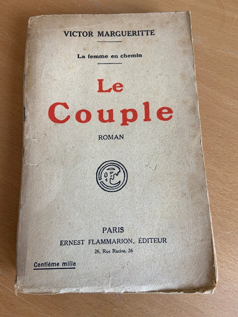 Le couple - Victor Margueritte, Ophalen of Verzenden