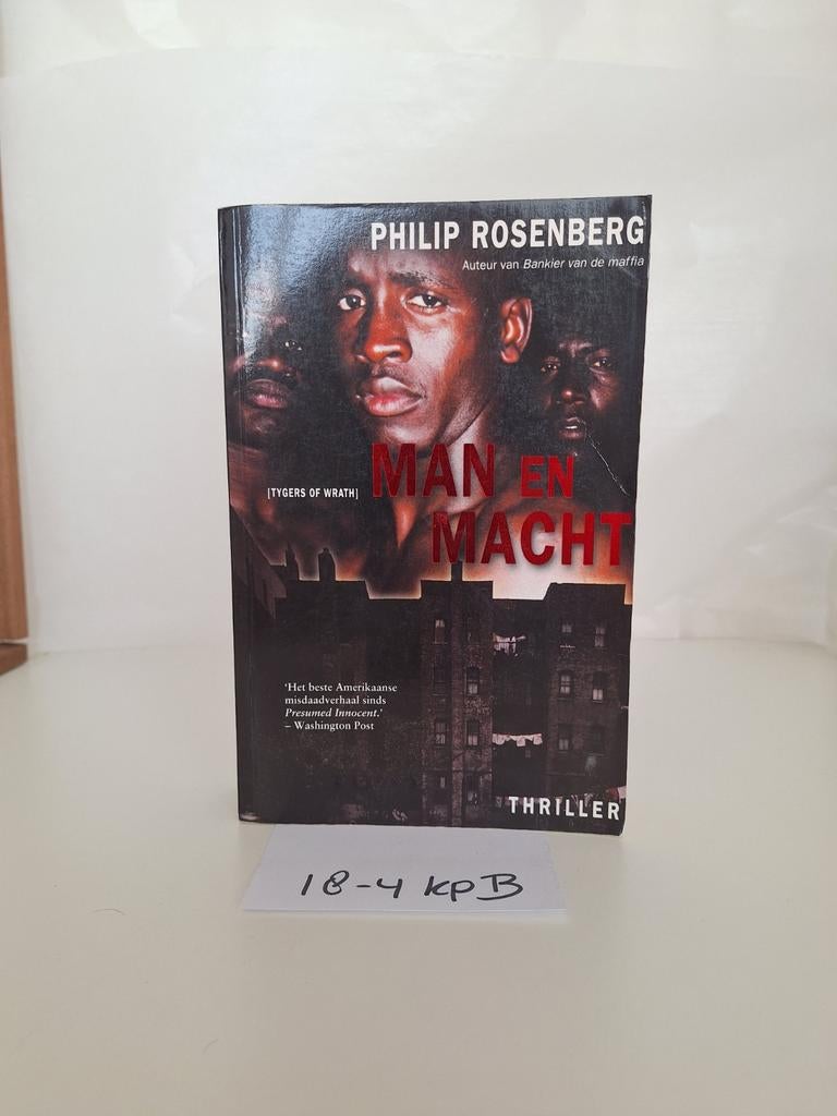 Man en Macht - Philip Rosenberg, Boeken, Thrillers, Ophalen of Verzenden