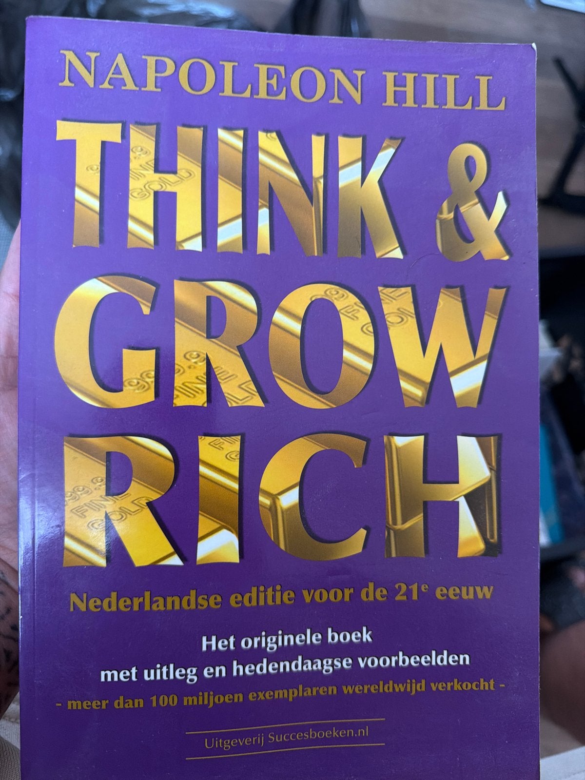 Think & Grow Rich - Napoleon Hill (Nederlandse editie), Ophalen of Verzenden, Zo goed als nieuw, Nederland