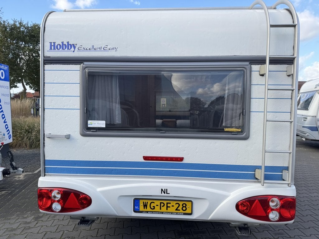 Hobby Excellent 495 UL / aparte bedden / mover / airco /, Rondzit, Hobby, 750 - 1000 kg, 4 tot 5 meter