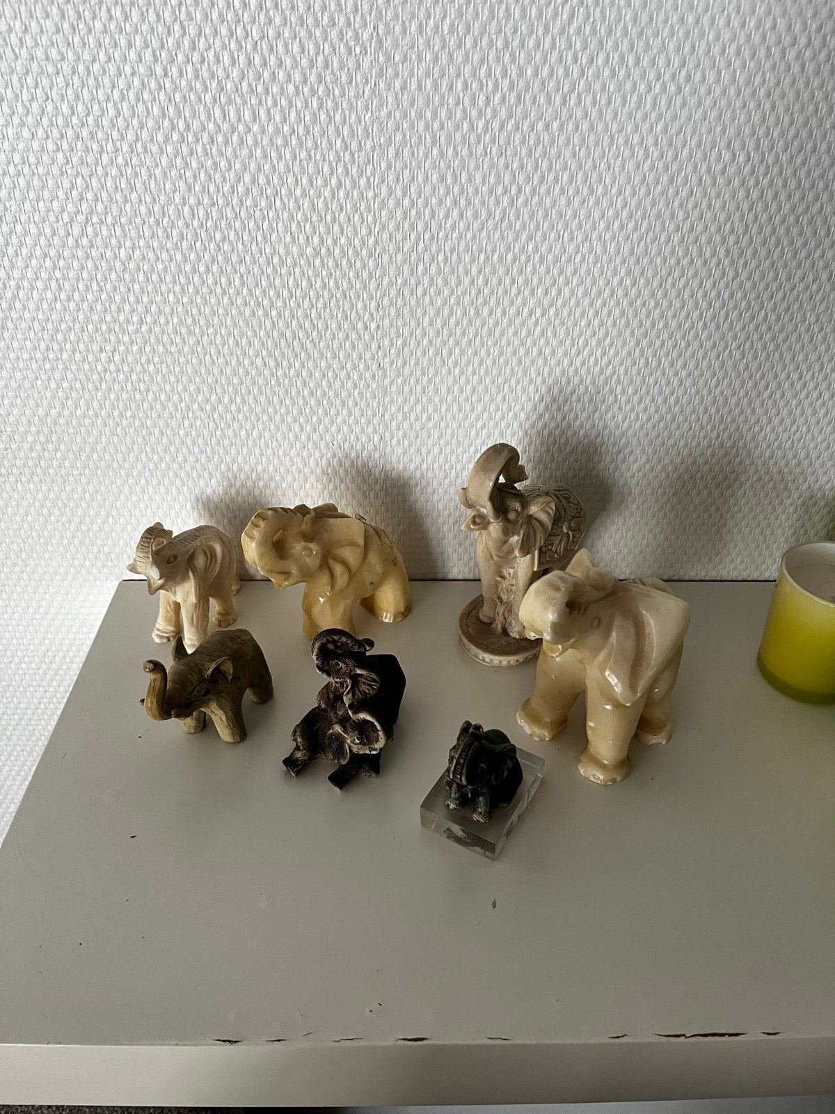 Verzameling van diverse olifanten beeldjes, Ophalen, Gebruikt, Dier