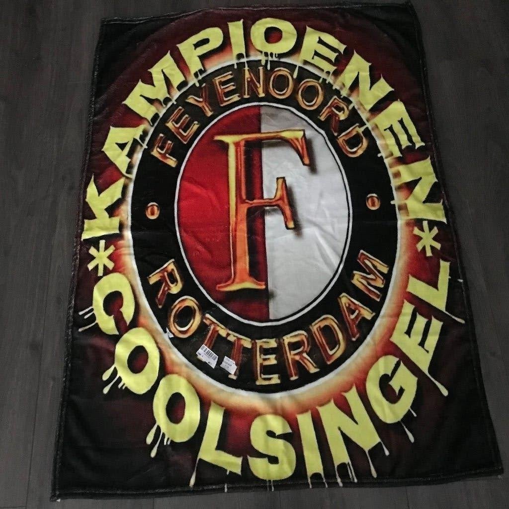 Prachtige Fansport FEYENOORD Fleecedeken, Ophalen of Verzenden, Nieuw, Feyenoord, Overige typen
