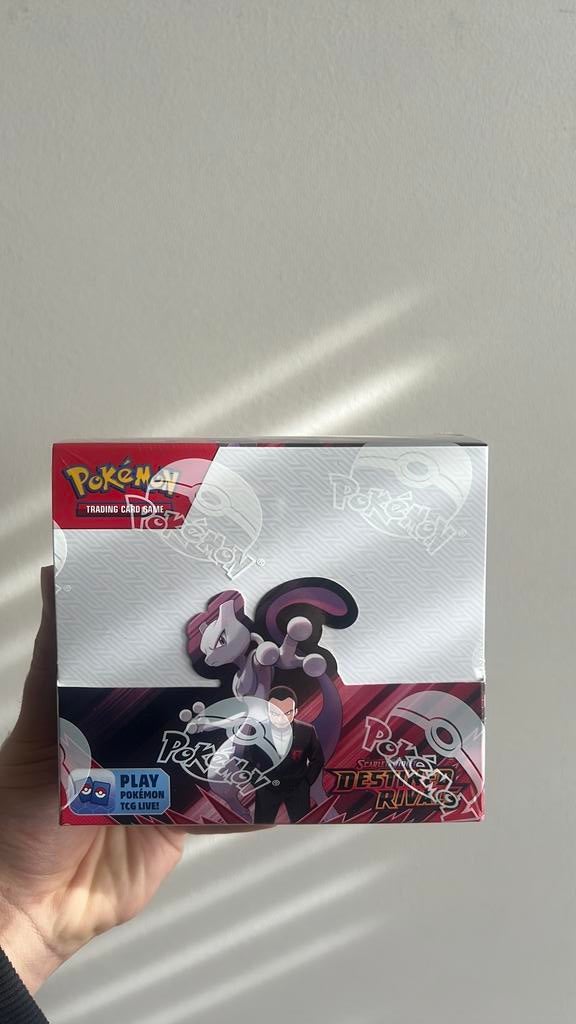 Pokémon TCG Destined Rivals Booster Display Box sealed, Ophalen of Verzenden, Nieuw, Boosterbox