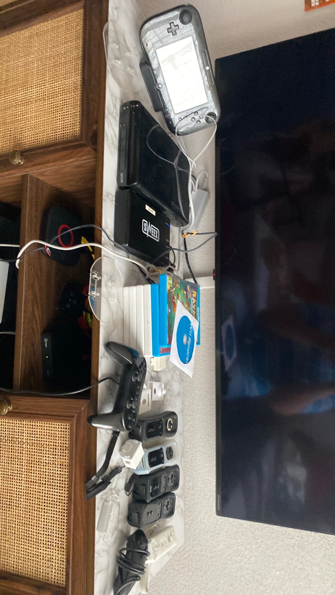 Wii u met 35 games, Spelcomputers en Games, Avontuur en Actie, Gebruikt, Ophalen of Verzenden, Eén computer