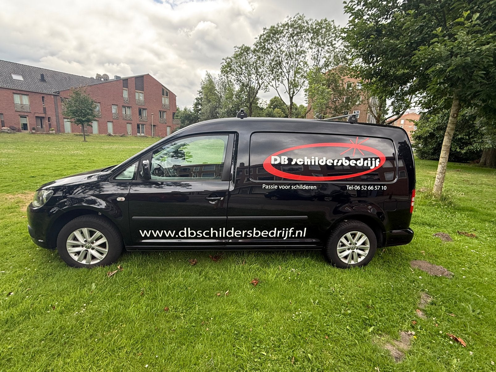 Volkswagen Caddy 1.6 D 75KW 2012, Auto's, Zwart, 4 cilinders, 700 kg, Volkswagen