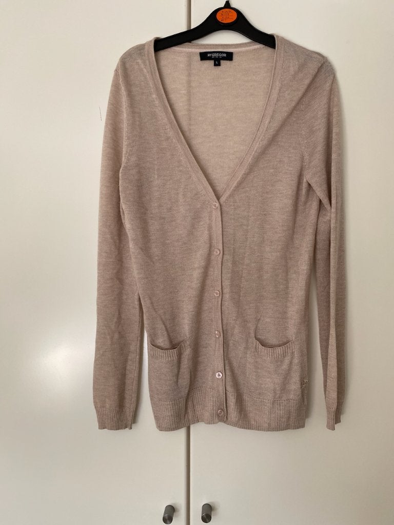 Dun beige vest McGregor, maat M/L, Maat 38/40 (M), McGregor, Beige, Ophalen of Verzenden