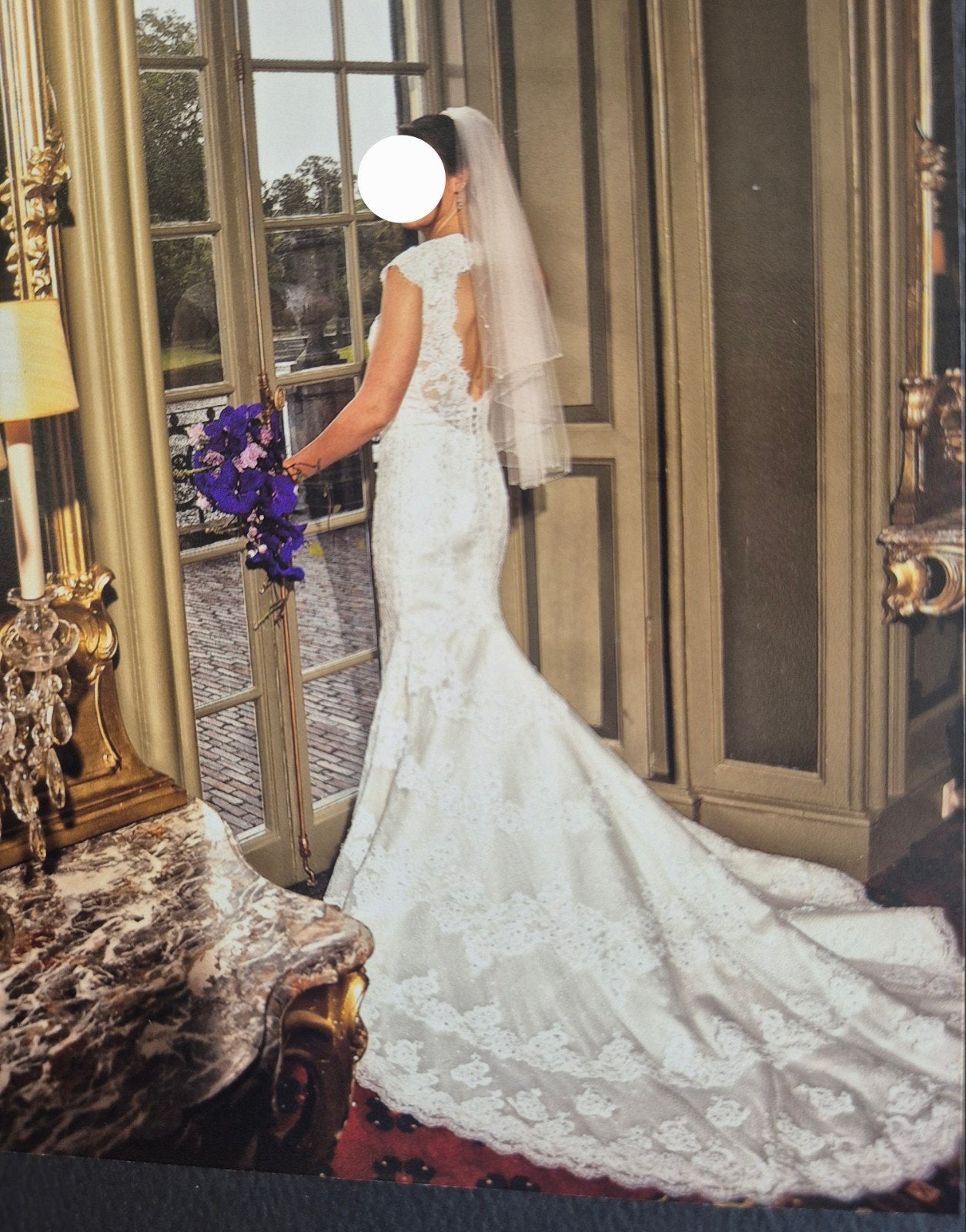 Pronovias Trouwjurk met sluier - Maat 38, Kleding | Dames, Trouwjurk, Wit, Pronovias, Ophalen of Verzenden