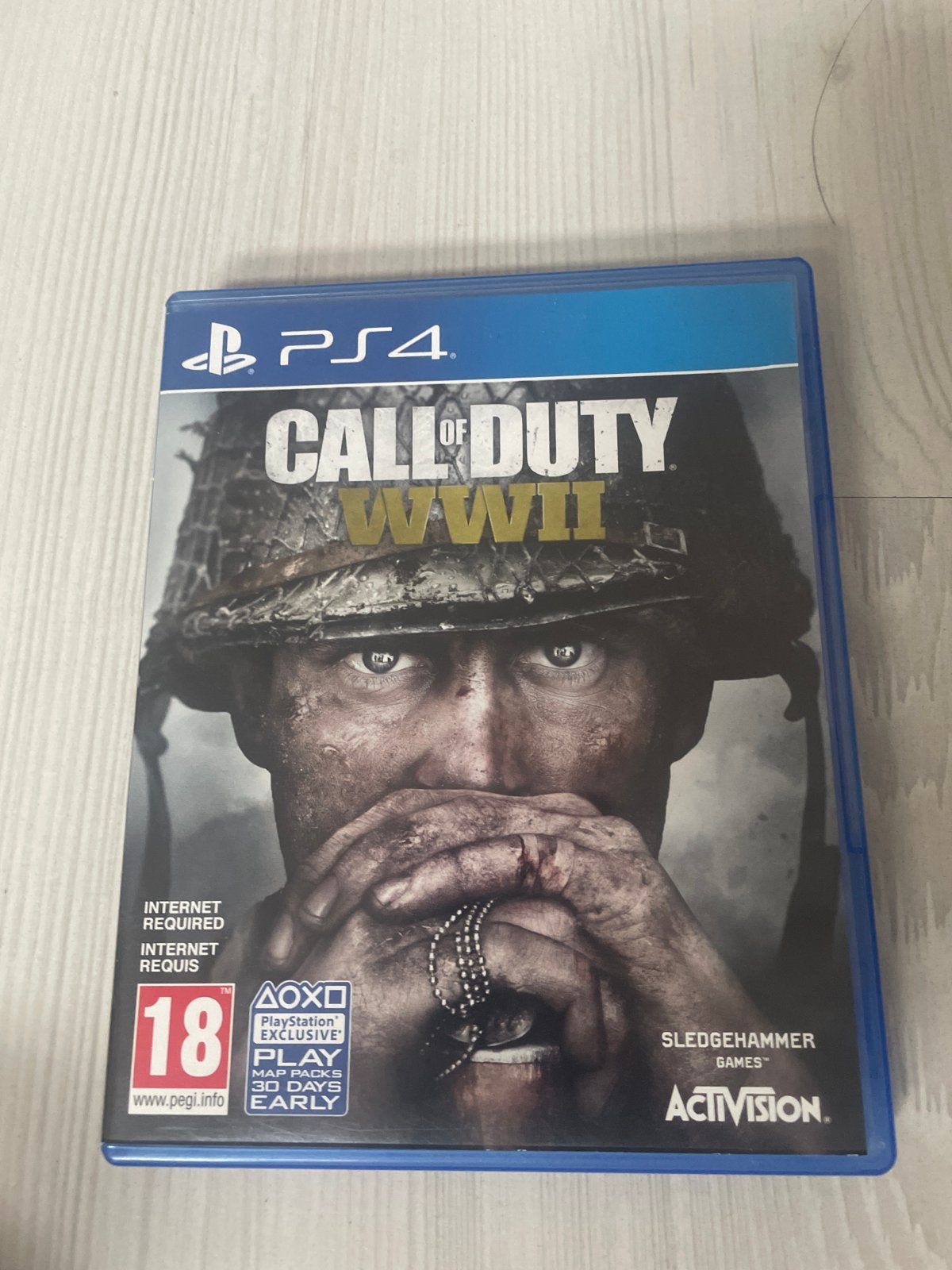 Call of Duty WWII PS4 - Actievolle Shooter Game, Online, Vanaf 18 jaar, Shooter, Ophalen of Verzenden