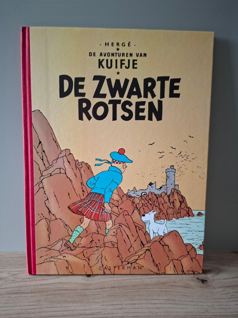 Kuifje: De zwarte rotsen (facsimile 1987), Boeken, Eén stripboek, Ophalen of Verzenden, Zo goed als nieuw, Hergé