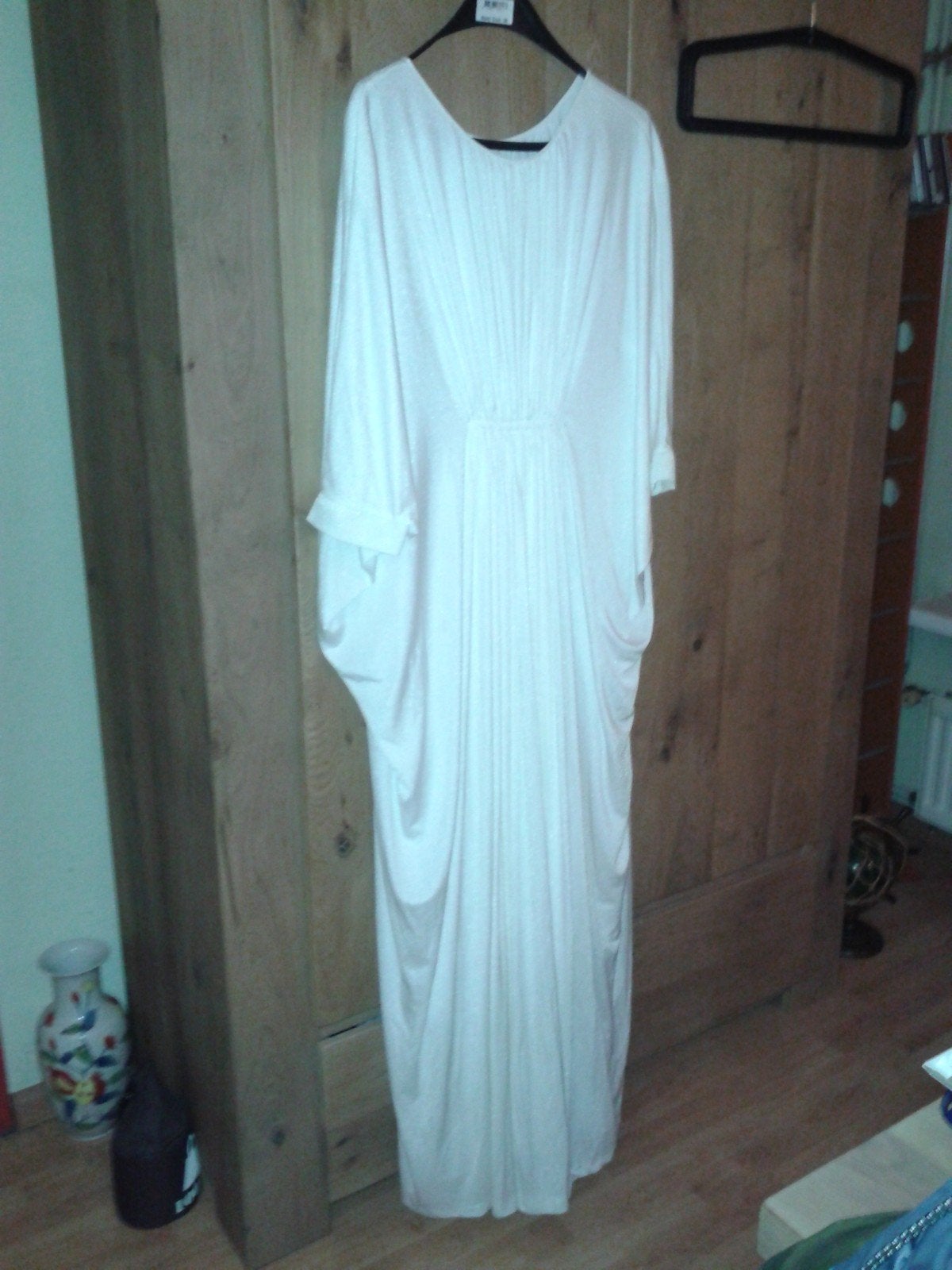 bruidsjurk..kaftan, Ophalen of Verzenden, Zo goed als nieuw, Wit, Overige typen