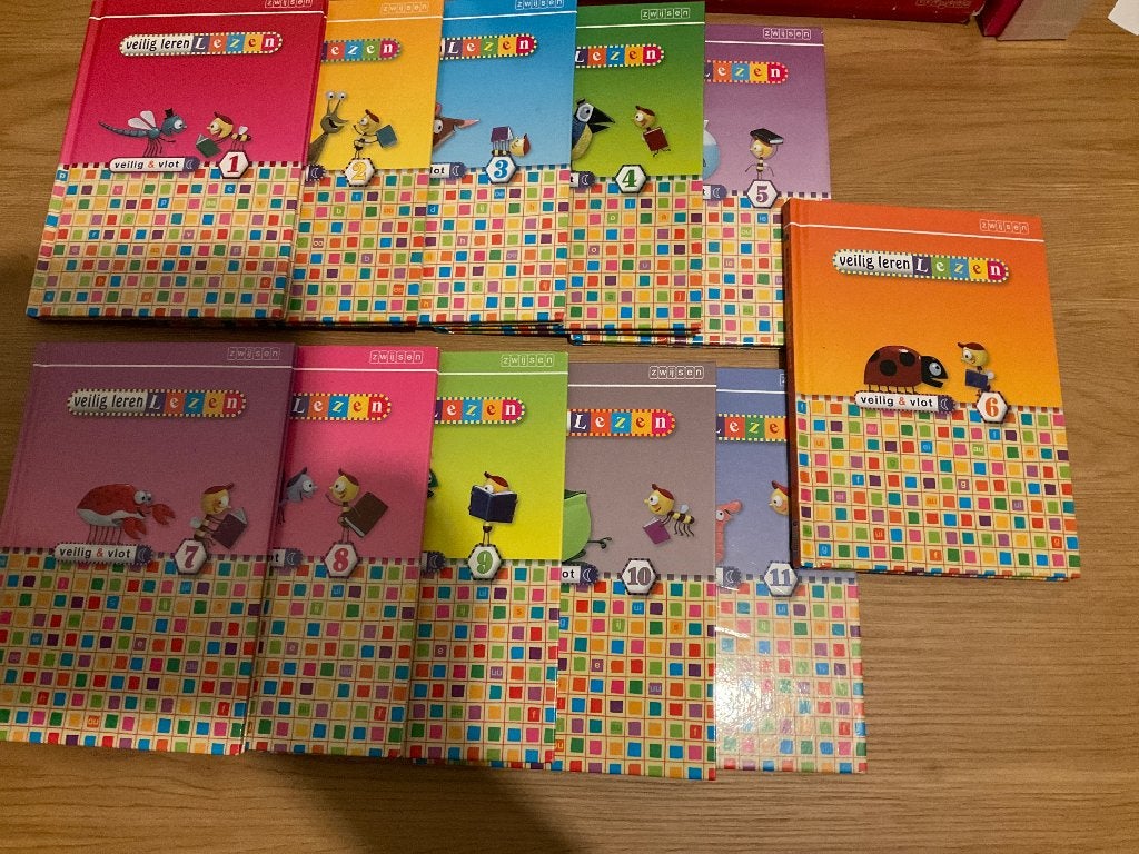Veilig leren lezen -veilig en vlot, complete maanversie, Boeken, Ophalen of Verzenden, Zo goed als nieuw, Overige niveaus, Nederlands