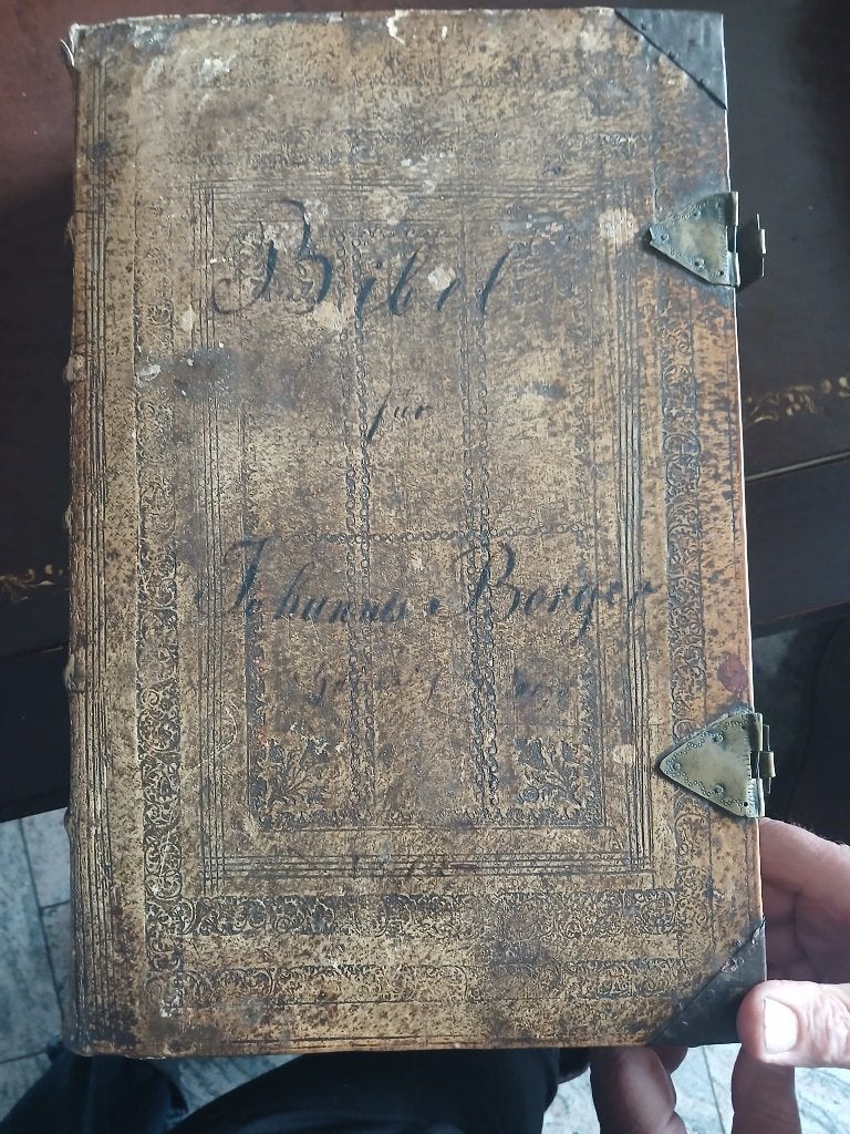 Antieke Duitse Lutherbijbel (1798), Antiek en Kunst, Ophalen