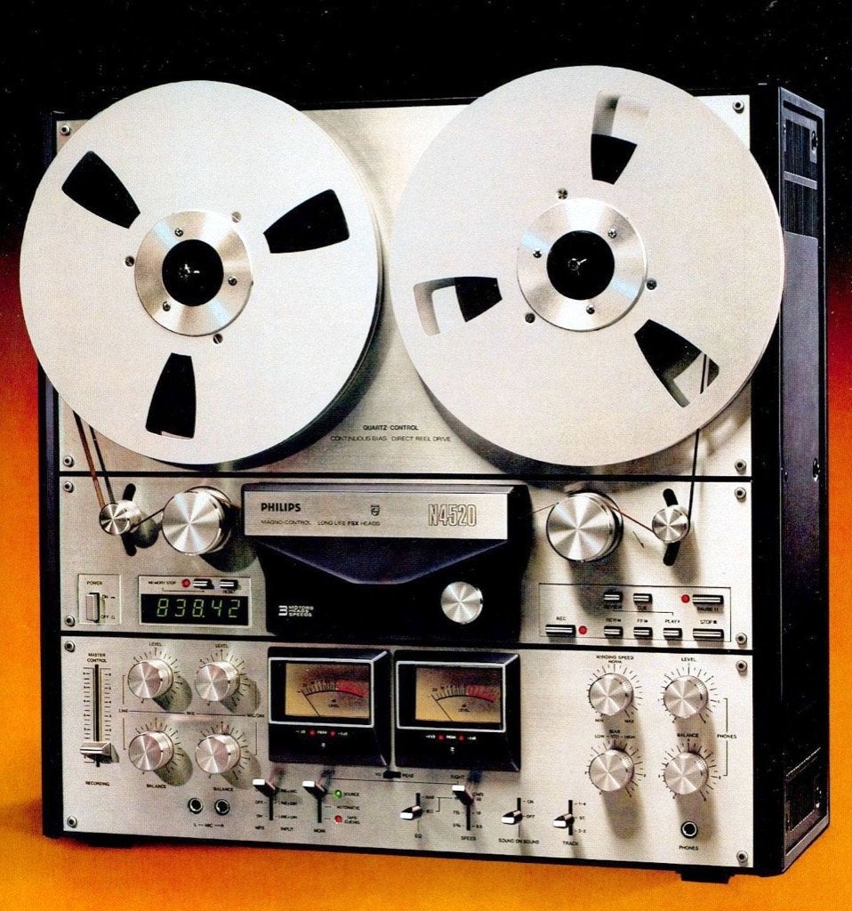 Gezocht gevraagd Philips N4520 of N4522 bandrecorder, Audio, Tv en Foto, Bandrecorders, Ophalen, Bandrecorder
