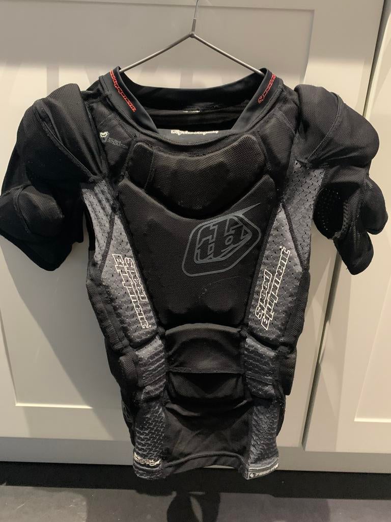 Bodyprotector met losse elleboog beschermers, Fietsen en Brommers, Fietsaccessoires | Fietskleding, Gebruikt, Bovenkleding, Ophalen of Verzenden