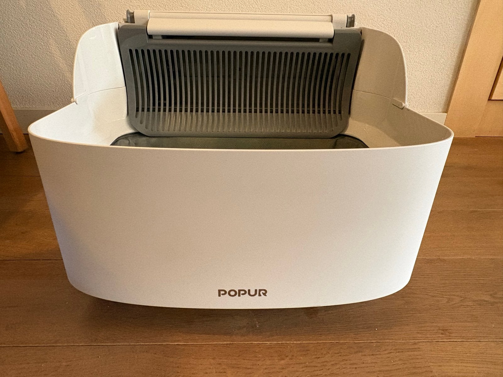 Popur S7 automatische zelfreinigende kattenbak, Dieren en Toebehoren, Kattenbakken, Ophalen, Zelfreinigend, Gebruikt, Open