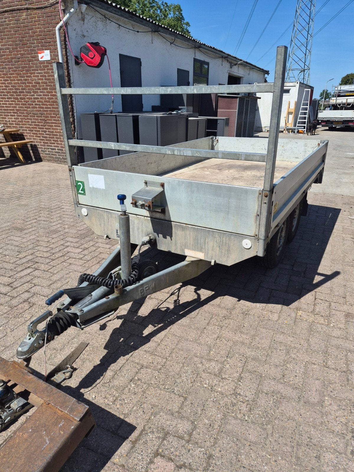 saris Plateauwagen 2000 kg, Auto diversen, Aanhangers en Bagagewagens, Ophalen of Verzenden