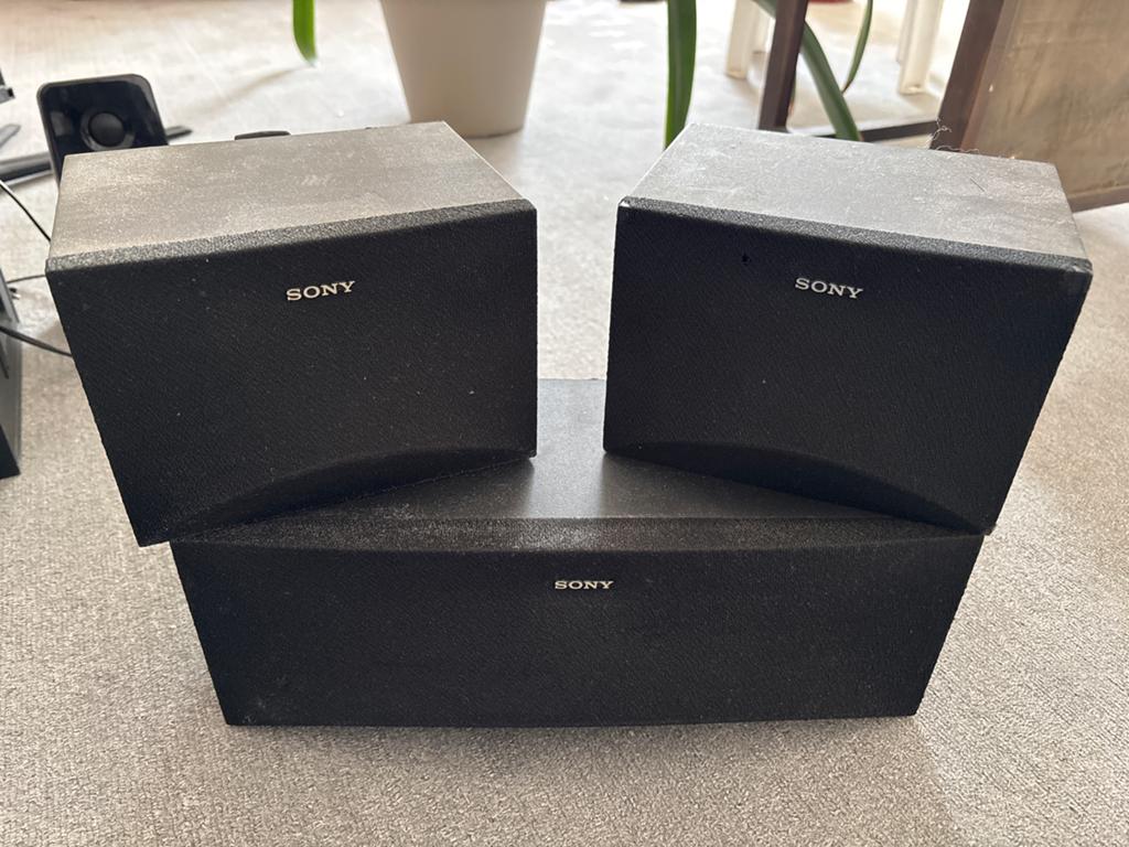 Sony Surround Sound Speakerset - Gebruikt, Audio, Tv en Foto, Luidsprekers, Gebruikt, Ophalen of Verzenden, Surroundset zonder subwoofer