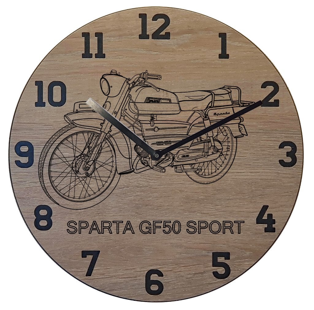 Sparta GF50 Sport - Thema klok, Ophalen of Verzenden, Nieuw, Wandklok