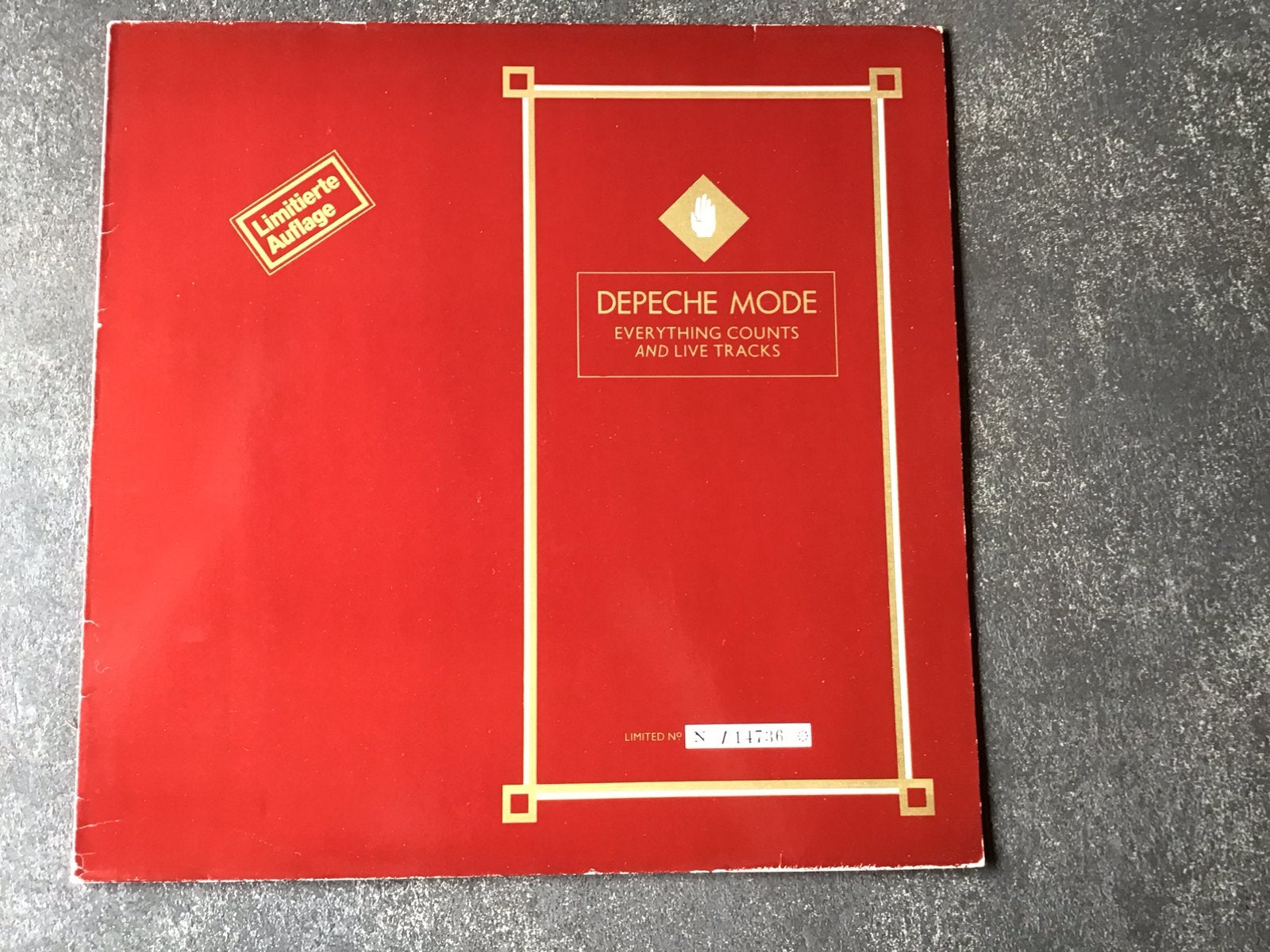 Depeche Mode - Everything counts & live tracks - 12” maxi, Gebruikt, Pop, Ophalen of Verzenden, 12 inch
