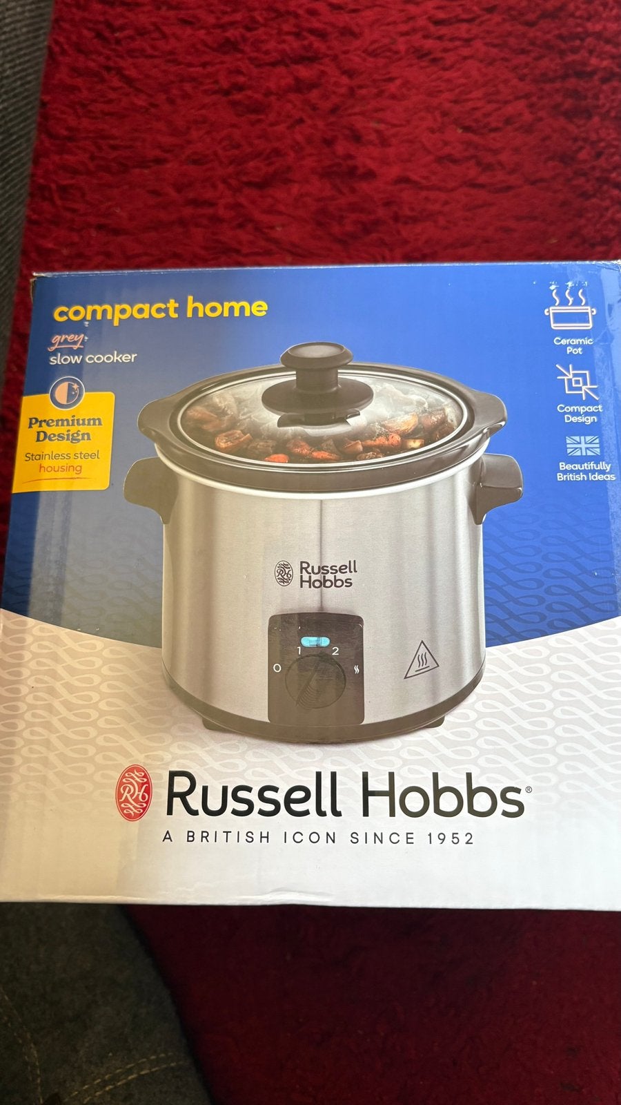 Slowcooker te koop nieuw, Witgoed en Apparatuur, Ophalen of Verzenden, Nieuw