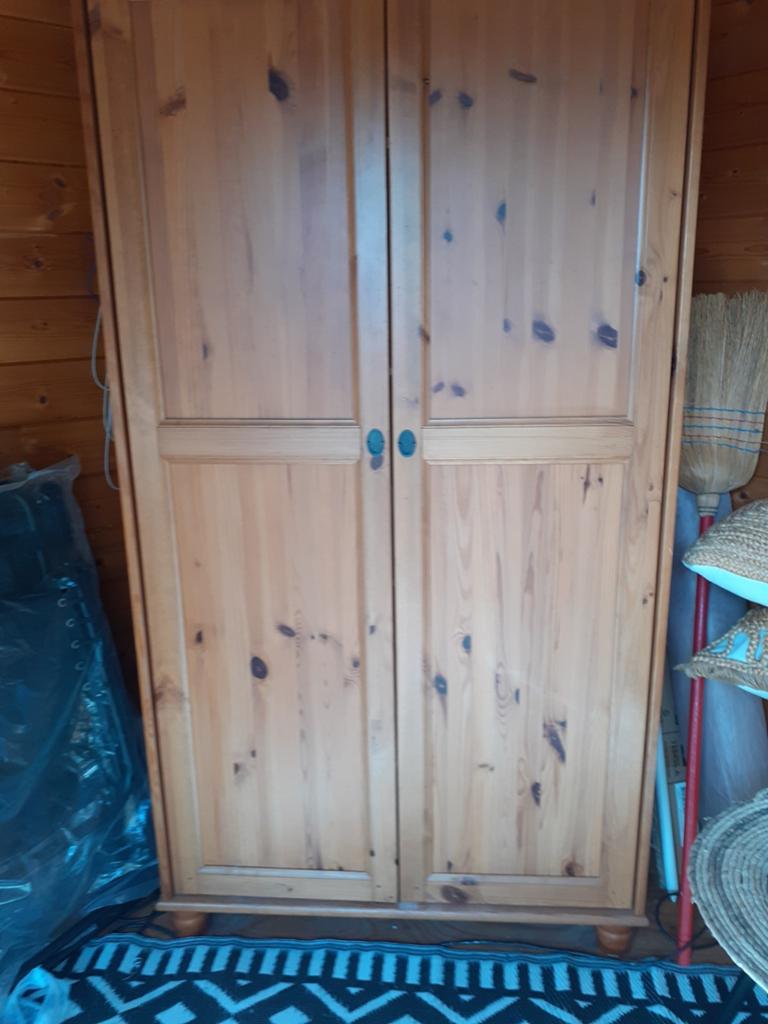 Grenen hangkast, Huis en Inrichting, Ophalen of Verzenden, Zo goed als nieuw
