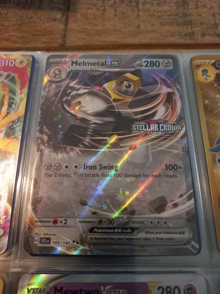 Pokemon kaarten, Ophalen of Verzenden, Zo goed als nieuw, Meerdere kaarten, Foil