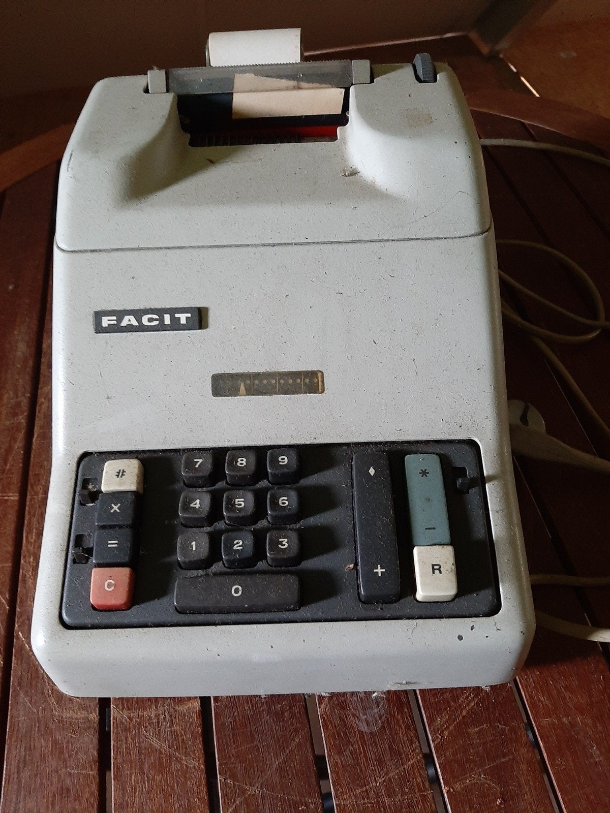 Oude Telmachine / Rekenmachine, Ophalen