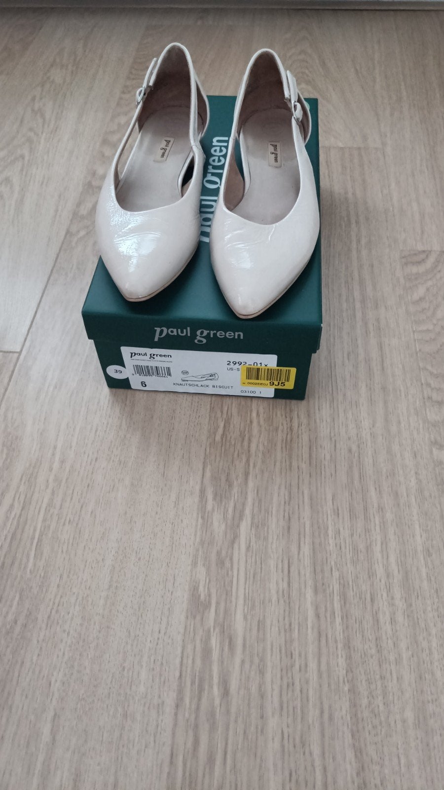 Paul Green Ballerina's - Zo goed als nieuw, Ophalen of Verzenden, Zo goed als nieuw, Beige