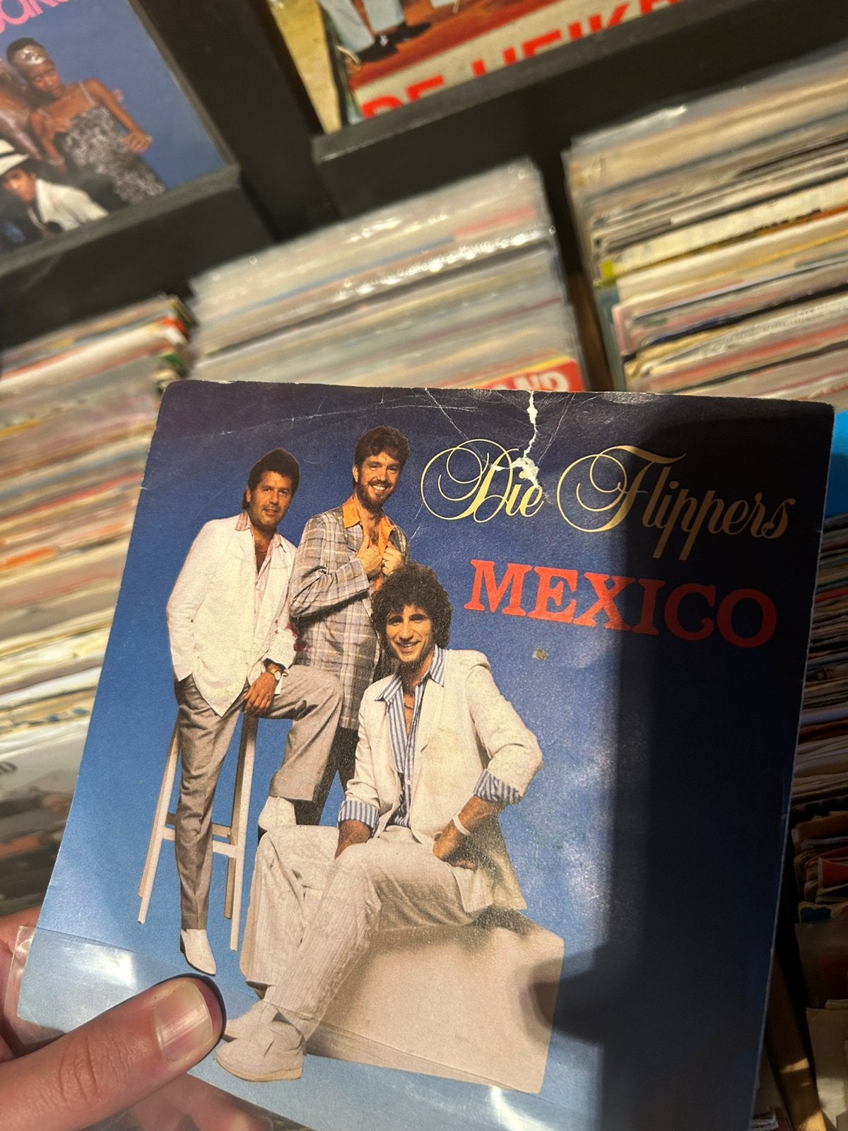 Die Flippers - Mexico (vinyl Single), Cd's en Dvd's, Vinyl Singles, Gebruikt, 7 inch, Ophalen of Verzenden, Pop