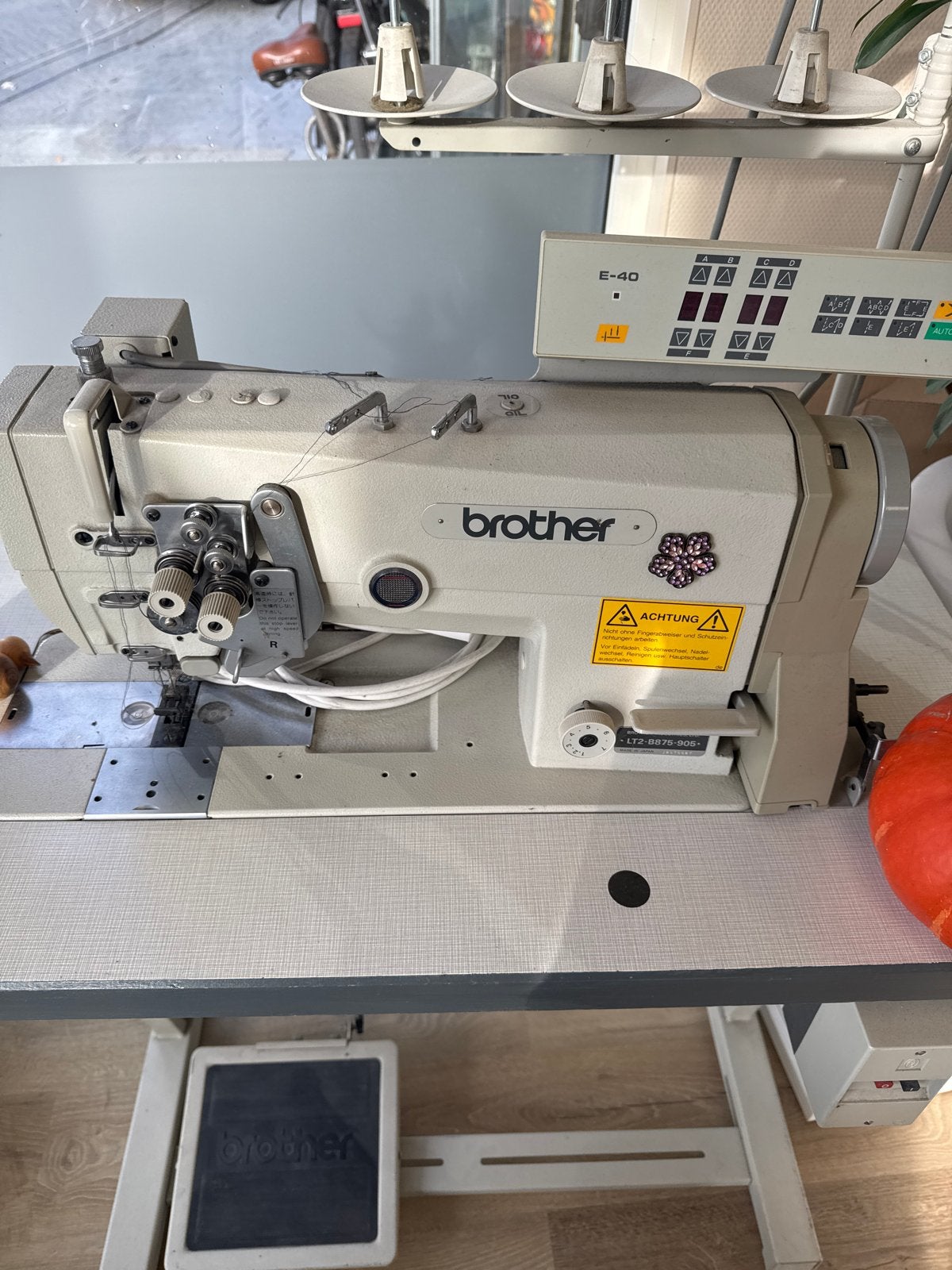 Mooie Brother naaimachine te koop, Gebruikt, Ophalen of Verzenden, Naaimachine, Industrieel