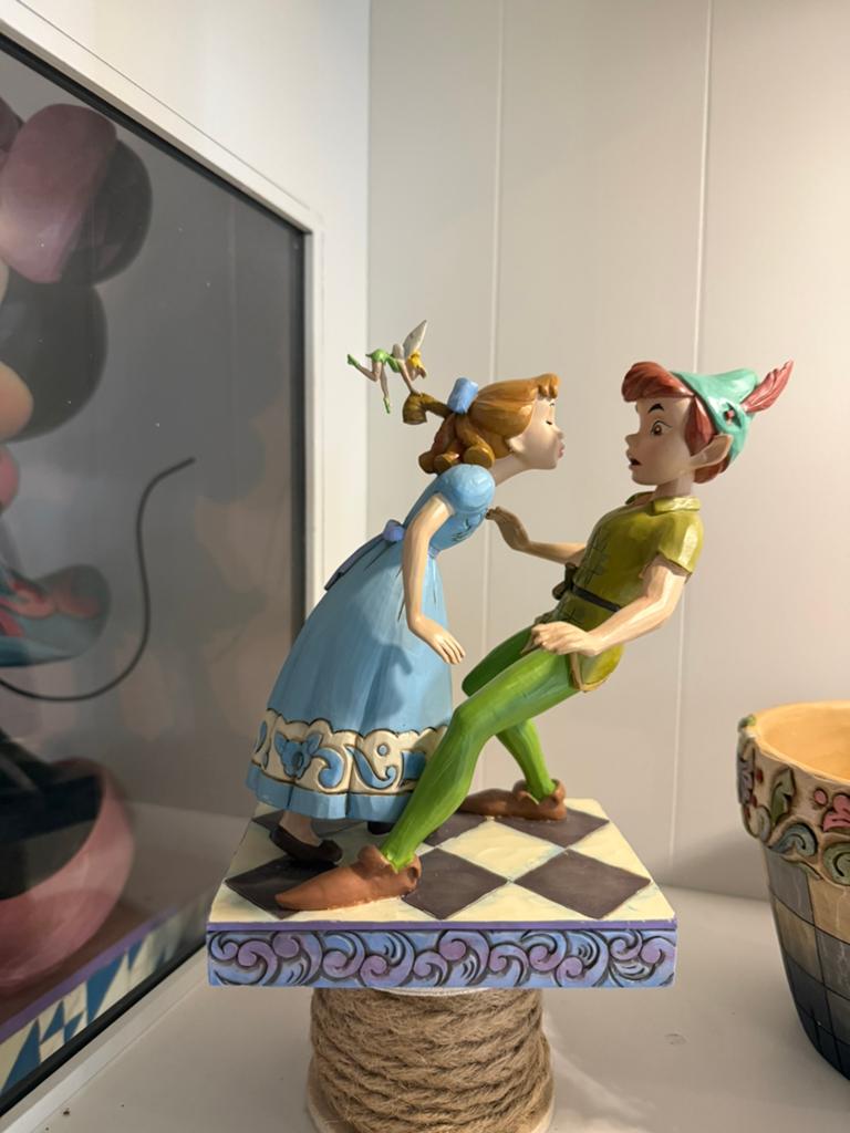 Disney Traditions beeld Peter Pan en Wendy, Verzamelen, Disney, Ophalen of Verzenden, Peter Pan of Pinokkio, Zo goed als nieuw