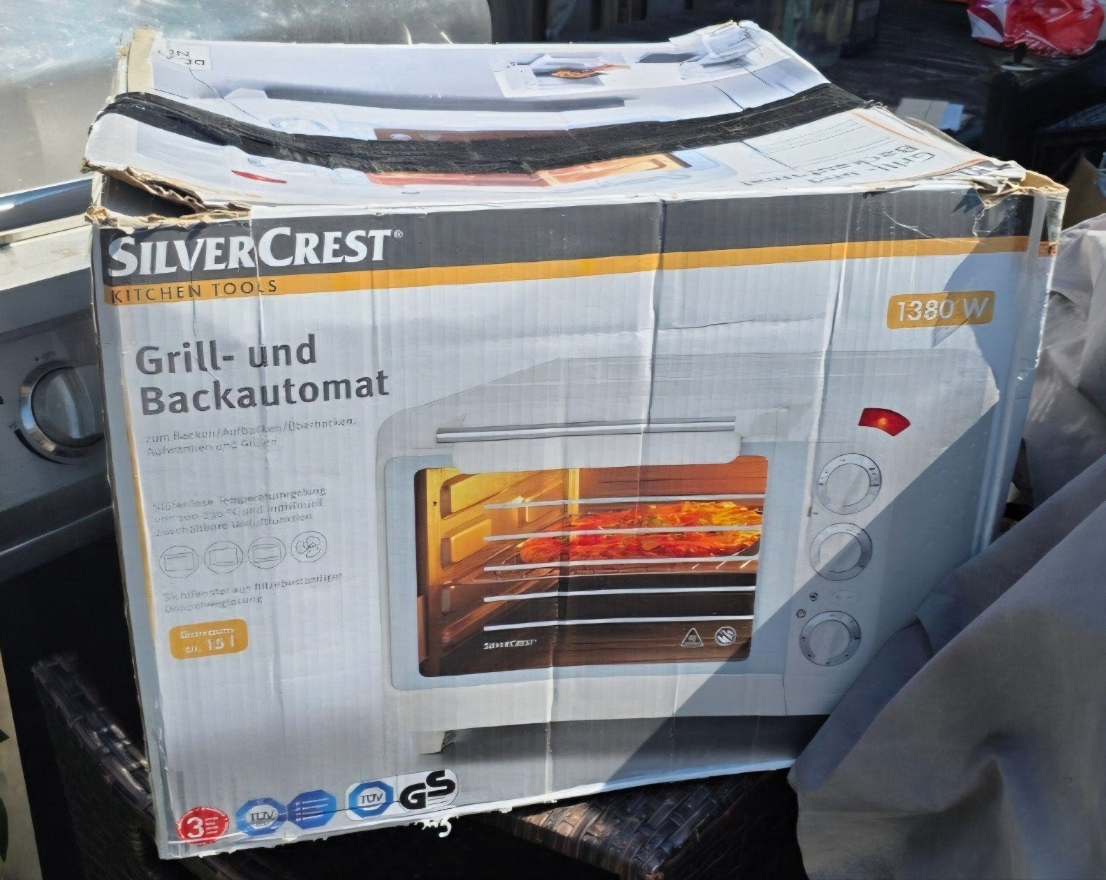 Silvercrest Grill- en Bakoven, Witgoed en Apparatuur, Ovens, Ophalen, Minder dan 45 cm, Silvercrest, Zo goed als nieuw