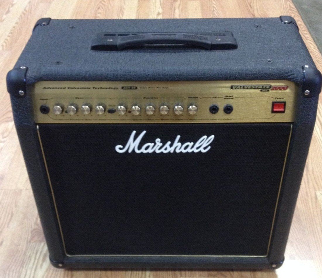 Marshall AVT50 Valvestate 2000 1x12 Combo Gitaarversterker, Ophalen, Zo goed als nieuw, 50 tot 100 watt