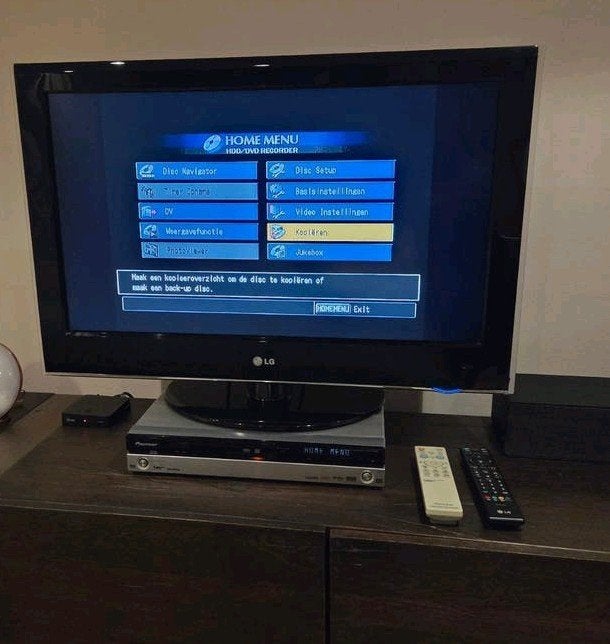 LG TV + Pioneer HDD/DVD recorder, Ophalen, Gebruikt, 50 Hz, 80 tot 100 cm