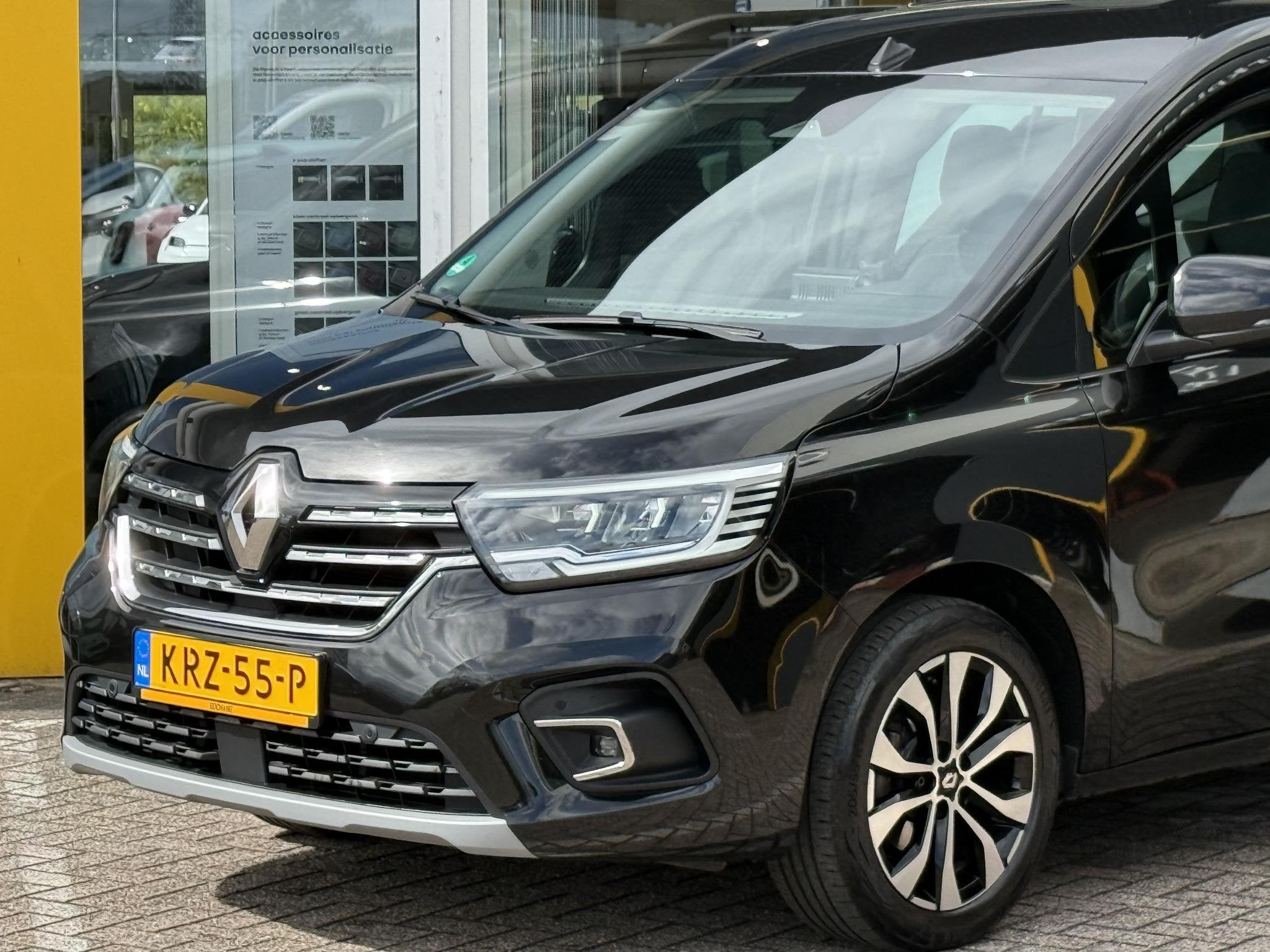 Renault Kangoo Intens | Trekhaak | Navigatie | Achteruitrijc, Auto's, Voorwielaandrijving, Stof, Gebruikt, Euro 6