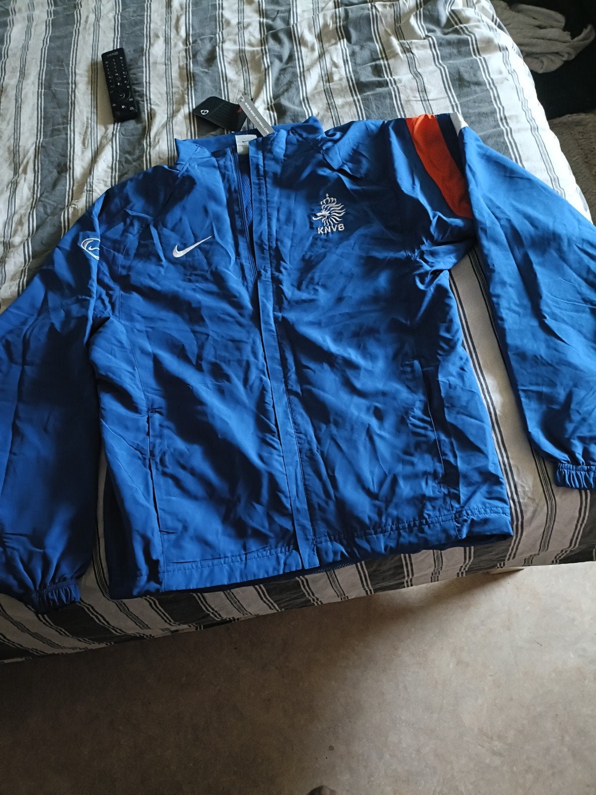 KNVB Nederland Nike trainingspak, nieuw! Maat S, Blauw, Nike, Nieuw, Ophalen of Verzenden