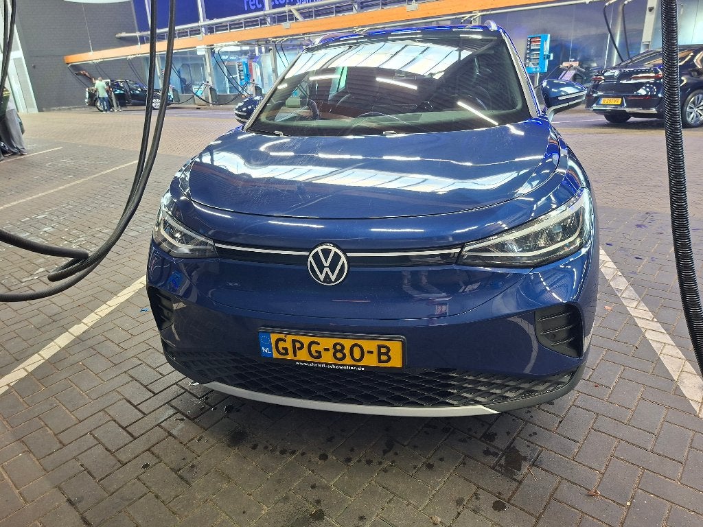 Volkswagen ID.4 PRO Buisness 360° cam. IQ-light 77kWh 204pk, Automaat, Achterwielaandrijving, Blauw, Elektrisch