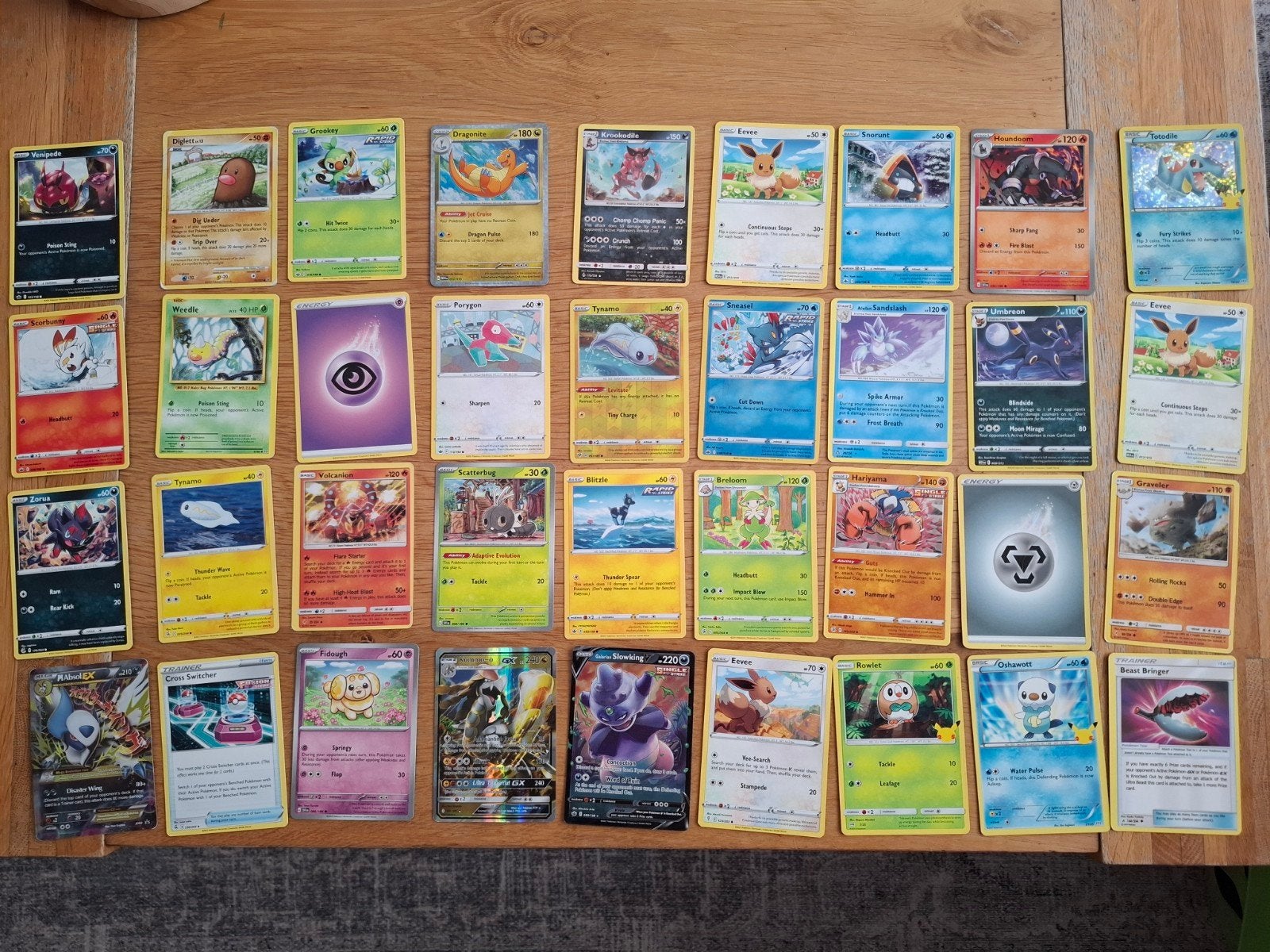 Pokemon kaarten, Ophalen of Verzenden, Gebruikt, Meerdere kaarten