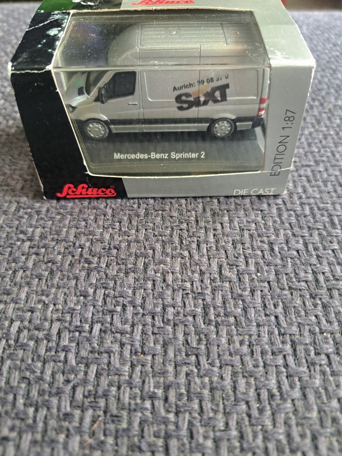 schuco model mercedes benz sprinter 2, Schuco, Auto, West germany, Ophalen of Verzenden