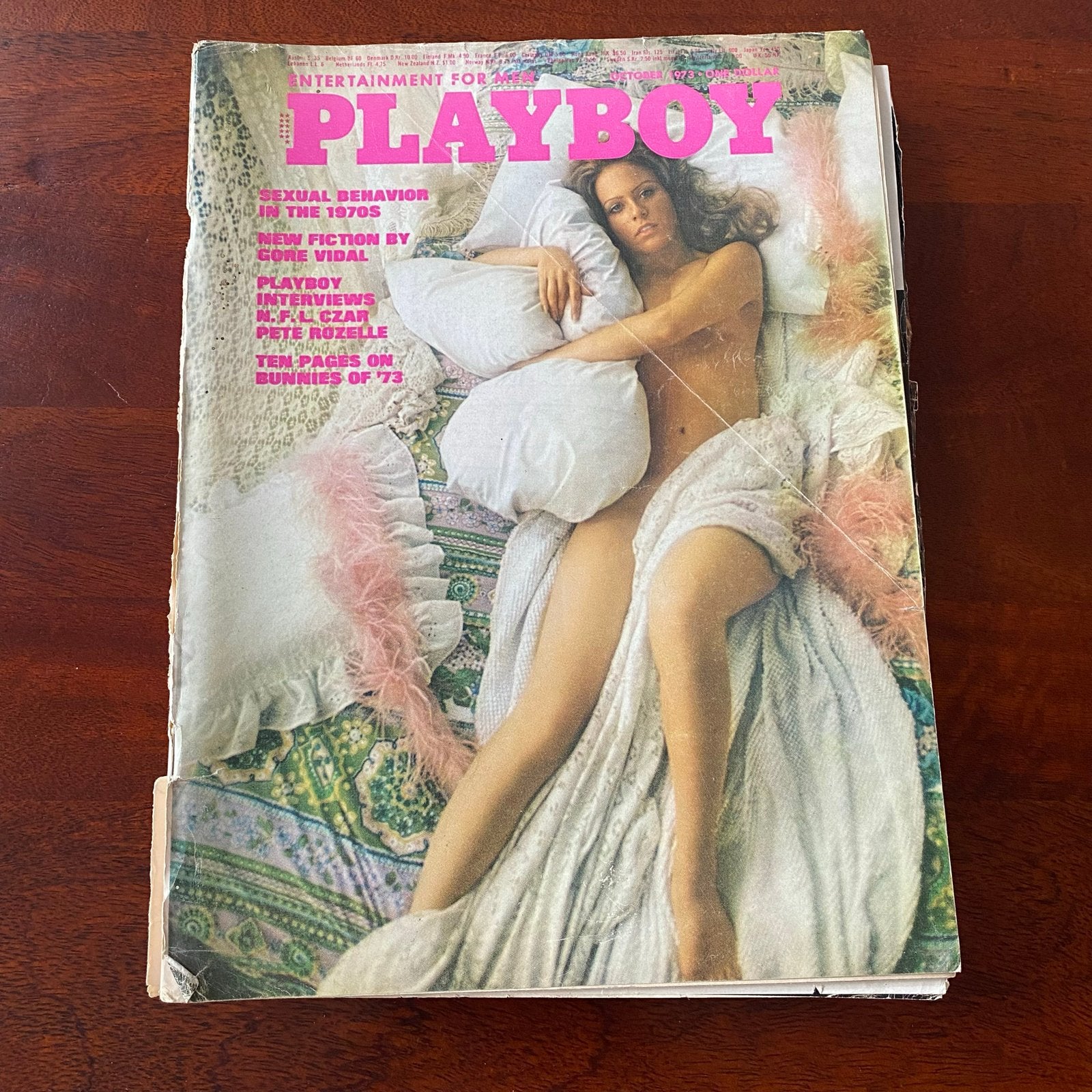 Playboy Magazine US - October 1973, Ophalen of Verzenden, Gelezen, Overige typen