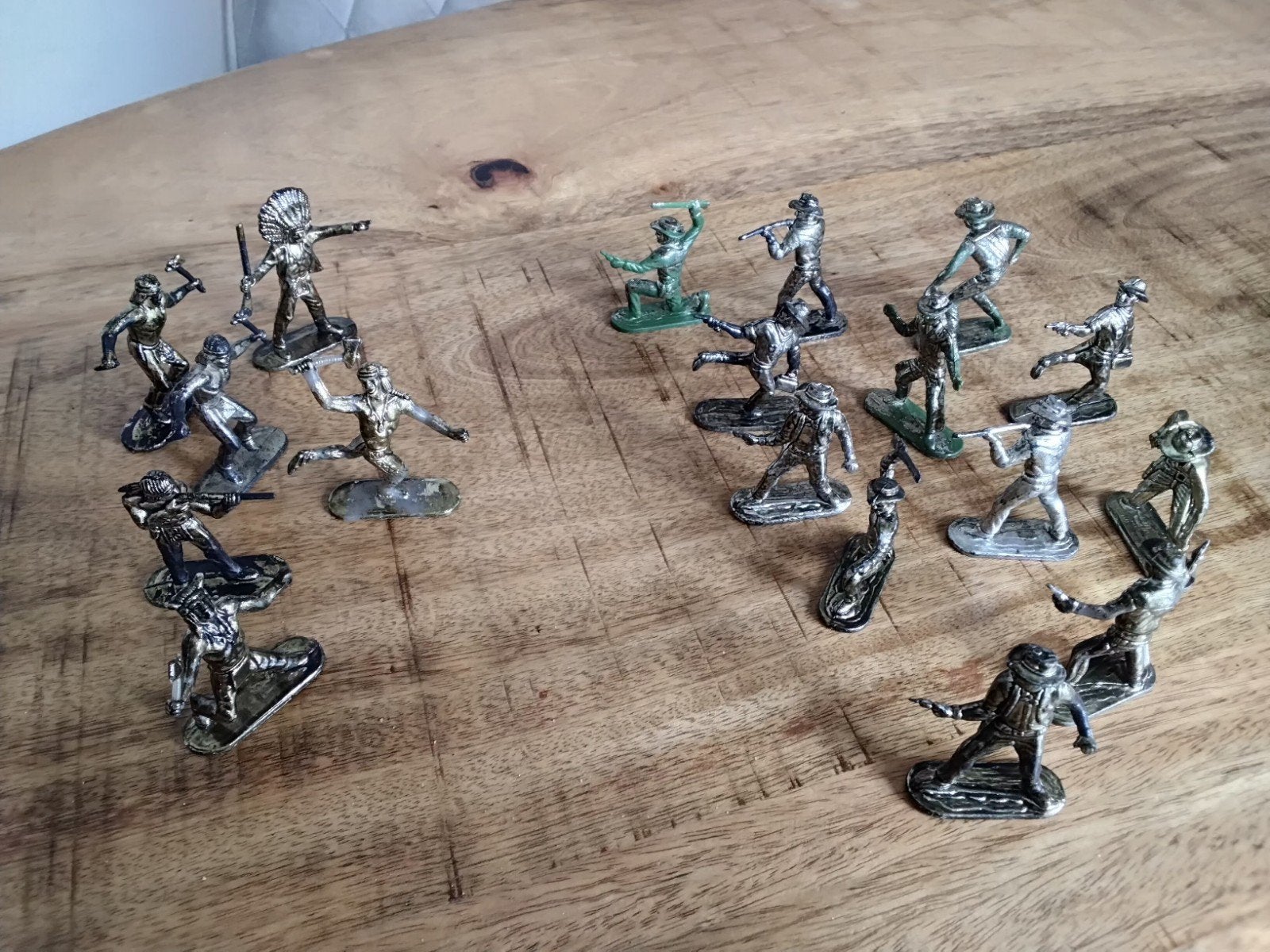 Vintage cowboys en indianen, Ophalen of Verzenden, Gebruikt