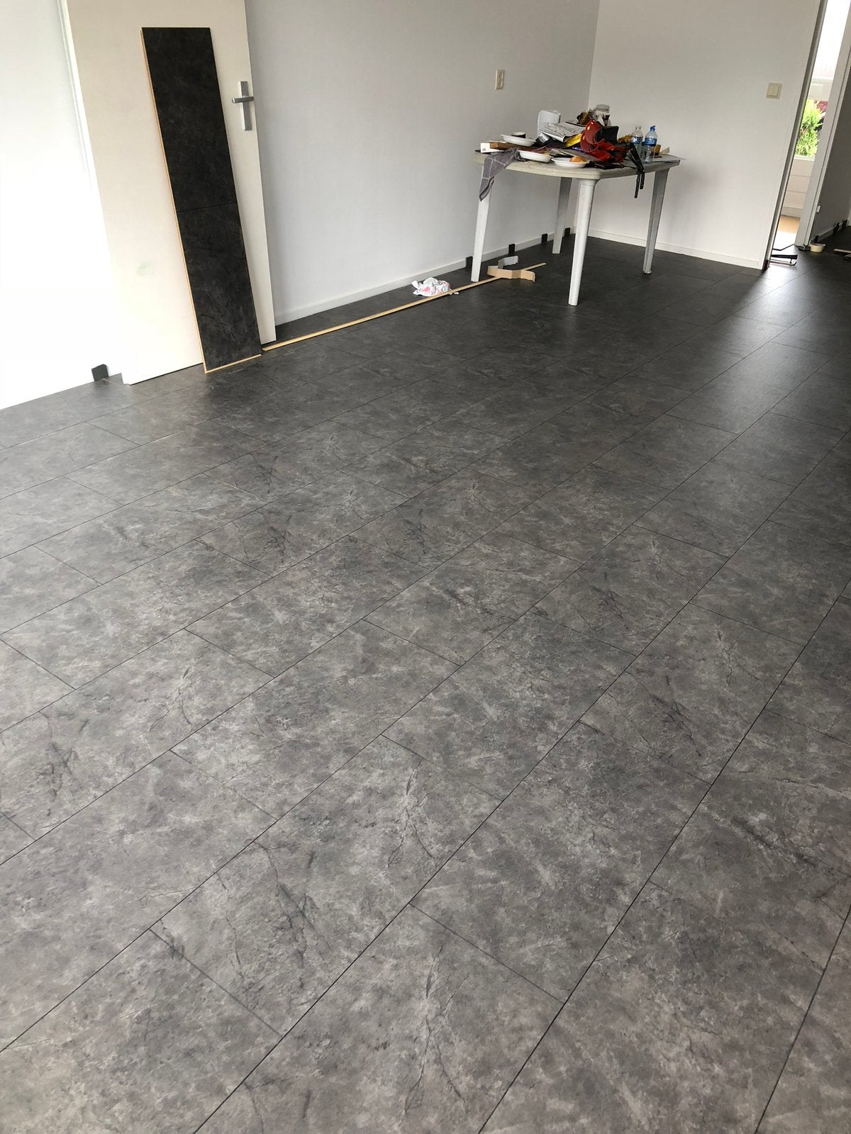 Laminaat vloer, Ophalen, Gebruikt, Zwart, 25 tot 50 m²