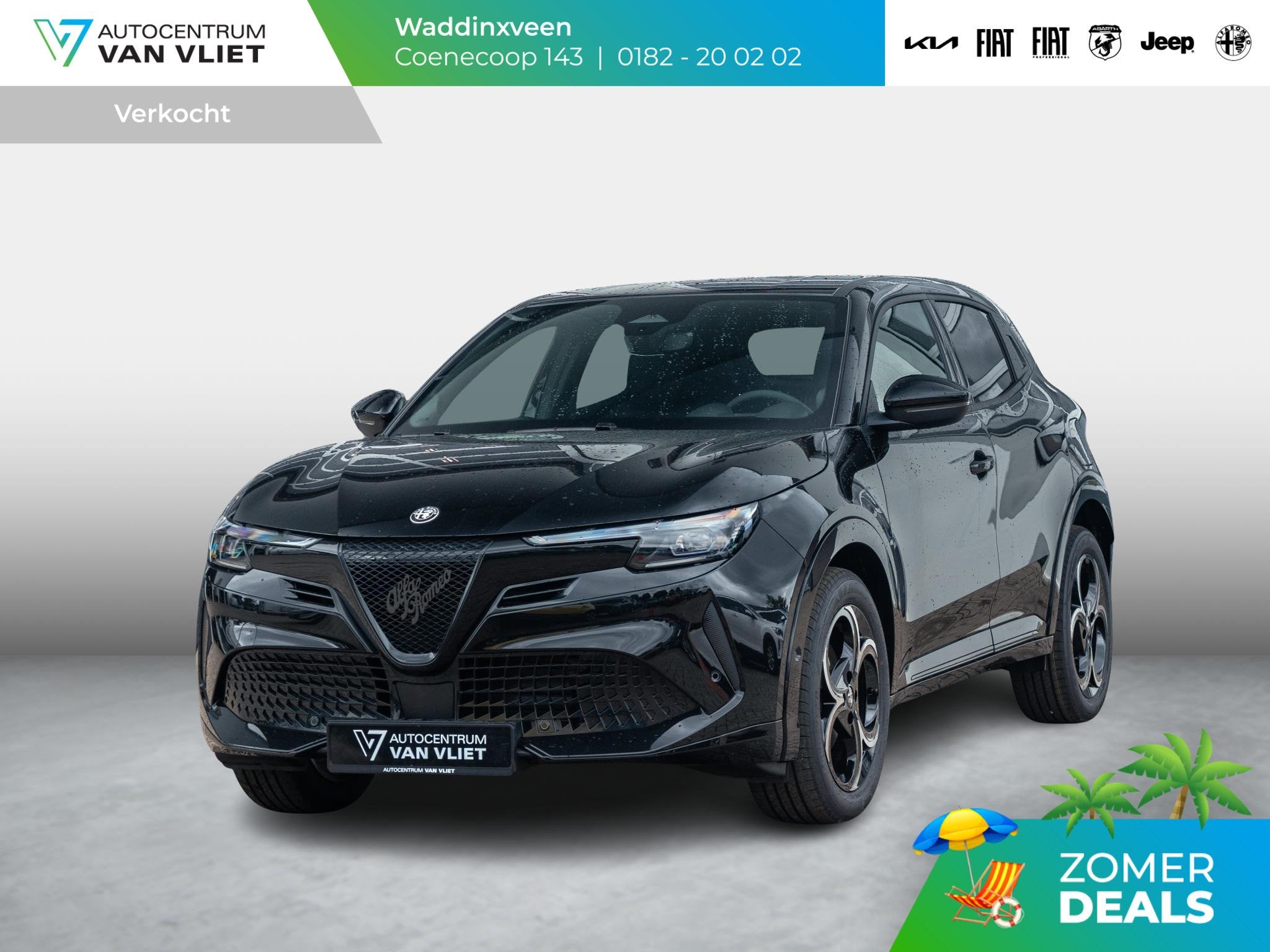 Alfa Romeo Junior Elettrica Ti 54 kWh | Clima | Adapt. Cruis, Auto's, 413 km, Huisgarantie, Met garantie (alle), Leder en Stof