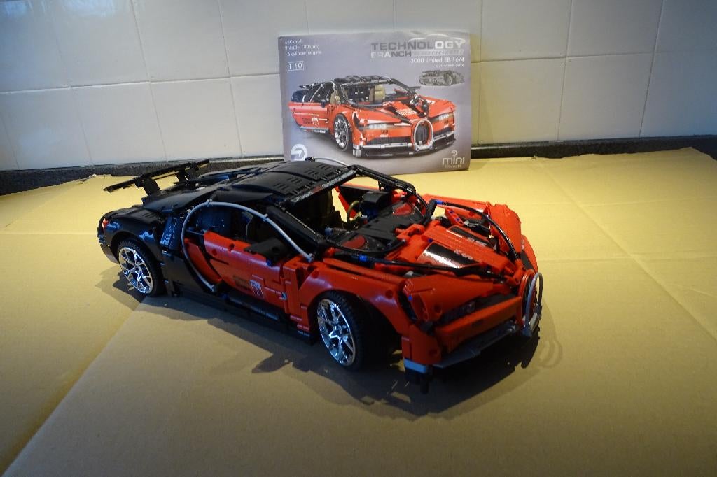 Technische bouwset Bugatti chiron, Ophalen, Zo goed als nieuw, Overige merken